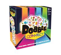 Asmodee Dobble Connect Jeu de Cartes DOB4C07FR, 2-8 joueurs, Temps de jeu 15min, 90 cartes, Âge recommandé 8+, Jeu familial Assortiments