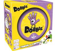Asmodee: Dobble, Eco-Sleeve, Jeu de société amusant pour toute la famille, 2 à 8 joueurs, 6 ans et édition en italien