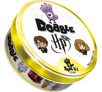 Asmodee - DOBBLE : Harry Potter - Jeu de Société Famille pour Enfants dès 6 ans - Jeu de Cartes 2 à 8 joueurs - Jeu de Rapidité - Boite en Métal Format Voyage- 15 min - Version Française - Zygomatic