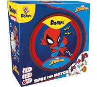Asmodee Dobble Spiderman Jeu de cartes familial à partir de 6 ans 2 à 8 joueurs 15 minutes de temps de jeu ou plus