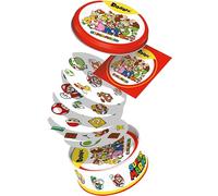 Asmodee Dobble Super Mario Jeu de cartes familial à partir de 6 ans 2 à 8 joueurs Temps de jeu de 15 minutes