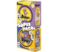 Asmodee Dobble Super Pack (Camping + Classique) | Jeu de cartes familial amusant | Jeu d'observation rapide | 15 minutes de temps de jeu | 2 à 8 joueurs | À partir de 6 ans | Boîte en métal et 55