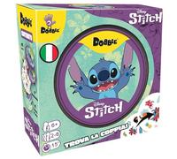Asmodee Double : Disney Stitch - Cartes à Jouer pour familles et Enfants | Jeu de société rapide et amusant pour les familles en version de voyage - 2 à 8 joueurs - 6 ans et plus - 15 minutes - Ed