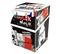 Asmodee | DUPLIK | Jeu de Dessins pour Enfants dès 8 Ans | Jeu de Société et d'Ambiance Famille Amusant | pour Les Nuls en Dessin | 3 à 10 Joueurs | 45 Min | As d'or du Jeu de l'Année | en Français