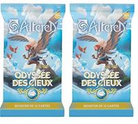 Asmodee Equinox Altered Asmodee L'Odyssée des cieux Booster de 12 Cartes, Extension de Deck pour Altered, Jeu de Cartes stratégique à Collectionner, en français, TCG et JCC (Lot de 2)