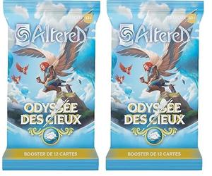 Asmodee Equinox Altered Asmodee L'Odyssée des cieux Booster de 12 Cartes, Extension de Deck pour Altered, Jeu de Cartes stratégique à Collectionner, en français, TCG et JCC (Lot de 2)