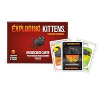 Asmodee - Exploding Kittens - Jeu de cartes, jeu de société, 2-5 joueurs, 7 ans et plus, édition en italien