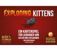 Asmodee - Exploding Kittens - Version Allemande - Jeu de Cartes - 2 à 5 Joueurs - Âge 10+