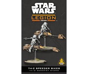 Asmodee Extension d'Unité Vélo Speeder Star Wars : Legion 74-Z Jeu de Figurines à partir de 14 Ans 2 Joueurs Temps de Jeu de 90 Minutes