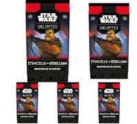 Asmodee - FFG - Star Wars Unlimited - Boosters : Étincelle de Rébellion (Modèle aléatoire) - Jeux de société - Cartes à Collectionner pour Adultes et Enfants à partir de 12 Ans, Version française