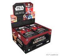 Asmodee - FFG - Star Wars: Unlimited Crépuscule de la République - Boîte de 24 Boosters - Jeu de Cartes à Collectionner - pour Adultes et Enfants, dès 12 Ans, 2 Joueurs - Version française
