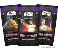 Star Wars Jeu de cartes à collectionner Unlimited Booster Secrets du Pouvoir Version française