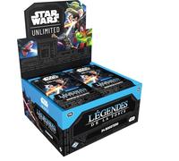 Asmodee - FFG - Star Wars: Unlimited Jeu de Cartes à Collectionner - Légendes de la Force - Boîte de 24 Boosters - pour Adultes et Enfants, dès 12 Ans, 2+ Joueurs - Version française