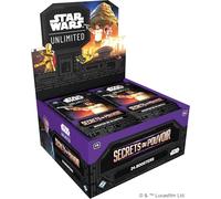 Fantasy Flight Games – JCC Star Wars Unlimited : Secrets du Pouvoir – 24 boosters (Fr)