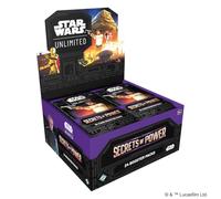 Asmodee - FFG - Star Wars : Unlimited Jeu de Cartes à Collectionner - Secrets of Power - Boîte de 24 Boosters - pour Adultes et Enfants, dès 12 Ans, 2+ Joueurs - Version Anglaise