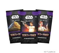 Asmodee - FFG - Star Wars : Unlimited Jeu de Cartes à Collectionner - Secrets of Power - Booster de 16 Cartes -pour Adultes et Enfants, dès 12 Ans, 2+ Joueurs - Version Anglaise
