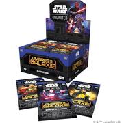 Asmodee - FFG - Star Wars: Unlimited Ombres de la Galaxie - Boîte de 24 Boosters - Jeu de Cartes à Collectionner - Jeu de société - pour Adultes et Enfants, dès 12 Ans, 2 Joueurs - Version française