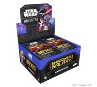 Asmodee - FFG - Star Wars: Unlimited Shadows of The Galaxy - Boîte de 24 Boosters - Jeu de Cartes à Collectionner - Jeu de société - pour Adultes et Enfants, dès 12 Ans, 2 Joueurs - Version Anglaise