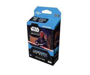 Asmodee - FFG - Star Wars : Unlimited Trading Card Game - Légendes de la Force - Spotlight Deck Darth Maul - Cartes Exclusives - TCG pour Enfants et Adultes - Âge 12 + - 2 Joueurs - 20 Minutes