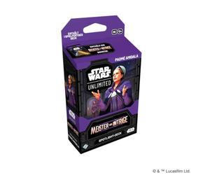 Asmodee - FFG - Star Wars : Unlimited Trading Card Game - Maître de l'Intrigue - Spotlight Deck Padmé Amidala, Cartes Exclusives, TCG pour Enfants et Adultes, âge 12+, 2 Joueurs, 20 Minutes, Allemand