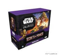 Asmodee - FFG - Star Wars : Unlimited Trading Card Game - Secrets of Power - Pre Release Box (6 boosters) - TCG pour Enfants et Adultes, âge 12+, 2 Joueurs, 20 Minutes, Anglais