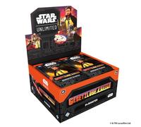 Asmodee - FFG - Star Wars : Unlimited Trading Card Game - Temps illégal - Booster Display (24 boosters), TCG pour Enfants et Adultes, âge 12+, 2 Joueurs, 20 Minutes, Allemand