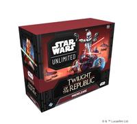 Asmodee FFG Star Wars : Unlimited : Twilight of The Republic - Boîte Avant-première - Jeu de Cartes à Collectionner -pour Adultes et Enfants dès 12 Ans, 2 Joueurs - Version Anglaise