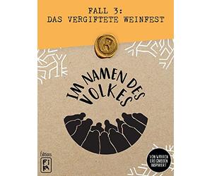 Asmodee FIKA Editions | Au Nom du Peuple - Cas 3 : La Fête du Vin Empoisonnée | Jeu Familial | Jeu de Déduction | 2-12 Joueurs | À partir de 12 Ans | 45 Minutes | Allemand