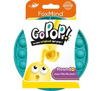 Asmodee Foxmind, Go Pop! Roundo (Mauve/Jaune/Turquoise), Jeu de logique, Age: 5+, 2 Joueurs, Temps de Partie: 10 Min FOXGOP01NFR