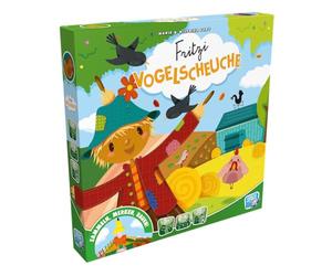 Asmodee, Fritzi Épouvantail Allemand Jeu coopératif pour 2 à 4 Joueurs à partir de 5 Ans, favorise la mémoire et la motricité Fine avec 15 Minutes de Temps de Jeu par Partie