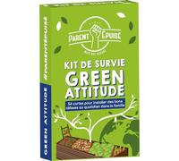 Asmodee - Funomenum - Parent Epuisé : Kit de Survie Green Attitude - Jeux de société - Jeux de Cartes - Jeux Enfants à partir de 4 Ans - 2 Joueurs - Version française