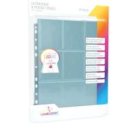 Gamegenic Feuilles de classeur pour cartes Ultrasonique Topload - 9 poches 23x30 cm transparent