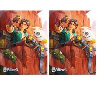 Asmodee - Gamegenic - Altered - Art Sleeves : Sierra - Jeux de société - Cartes à jouer et à collectionner - Accessoires et protection (Lot de 2)