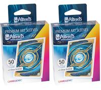 Asmodee - Gamegenic - Altered - Art Sleeves - The Crow's Eye - Jeux de société - Cartes à jouer et à collectionner - Accessoires et protection (Lot de 2)