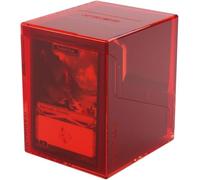 Asmodee - Gamegenic : Bastion 100+ XL Red - Jeux de société - Accessoires et protection pour jeux de cartes