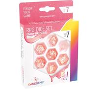 Gamegenic – Set de dés JDR Candy-Like – 7 dés – Pêche