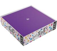 Asmodee - Gamegenic : Piste à dés magnétique carrée réversible Noir/Violet - Magnetic Dice Tray Square Black/Purple - Accessoire pour Jeux de société et Jeux de dés