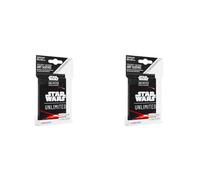 Asmodee - Gamegenic - Star Wars Unlimited Art Sleeves : Space Red - Jeux de société - Cartes à Jouer et à Collectionner - Accessoires et Protection (Lot de 2)