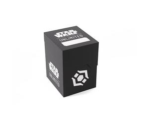 Asmodee - Gamegenic - Star Wars Unlimited Deck Box Black-White - Jeux de société - Cartes à Jouer et à Collectionner - Accessoires et Protection