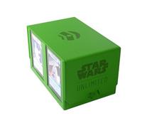 Asmodee Gamegenic - Star Wars Unlimited - Double Deck Pod Green - Jeux de société - Jeux de Cartes - Accessoires et Fournitures pour Jeux de société - Matériel de Protection