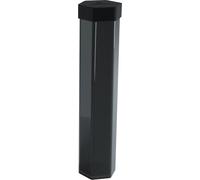 Gamegenic – Tube pour tapis de jeu GG4901 – Protection optimale – Design hexagonal – Noir