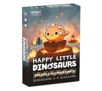 Asmodee: Happy Little Dinosaures : Dangers à l'horizon, 8+ Années, 2-6 Joueurs, Edition en Italien