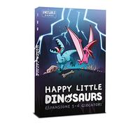 Asmodee - Happy Little Dinosaures : Expansion 5-6 Joueurs - Extension de Jeu de Table, 2-6 Joueurs, 8+ Ans, édition en Italien