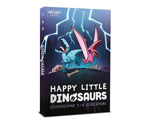 Asmodee - Happy Little Dinosaures : Expansion 5-6 Joueurs - Extension de Jeu de Table, 2-6 Joueurs, 8+ Ans, édition en Italien
