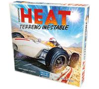 Asmodee Heat: Terrain instable, Extension de Jeu de Course, Jeu de société, à partir de 10 Ans, de 1 à 7 Joueurs, 30 à 60 Minutes par Partie, Espagnol