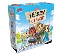 Asmodee, Héros recherchés, Version Allemande, Jeu Familial pour 3 à 8 héros à partir de 10 Ans, Jeu de Cartes Rapide avec 30 Minutes de Temps de Jeu par Partie