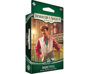 Asmodee - Horreur à Arkham® : Le Jeu de Cartes - André Patel Investigateur | FFG - Deck Truand Evolutif Narratif - Jeu Expert - 14+ - 60 à 120 Min - Version Française