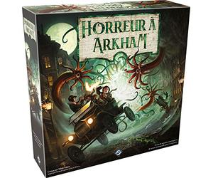 Asmodee - HORREUR A ARKHAM : Le Jeu de Cartes - Jeu de Société dès 14 ans - Jeu Evolutif et Coopératif - 1 à 4 joueurs - 1 à 2 heures - Univers de H.P. Lovecraft - En Français - Fantasy Flight Games
