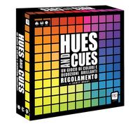 Asmodee Hues and Cues - Jeu de fête d'association Couleurs et Mots, Amusant pour familles et Groupes Nombreux, 3-10 Joueurs, 8+ Ans, 30 Minutes, édition en Italien