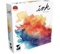 Asmodee, Ink, Final Score Games, Jeu Familial stratégique et Artistique, 1 à 4 Joueurs, à partir de 8 Ans, 30 à 45 Min, Version Allemande